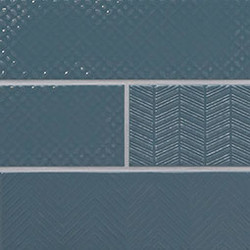 MSI Urbano Navy 4 x 12 3D Mix NURBNAVMIX4X12